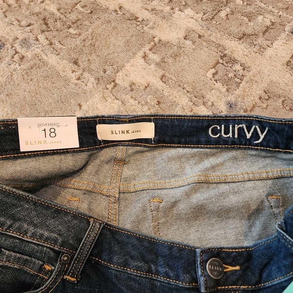 NWT Slink Tasha Boyfriend Curvy Jeans Stitch Fix Size 18W - Picture 3 of 16